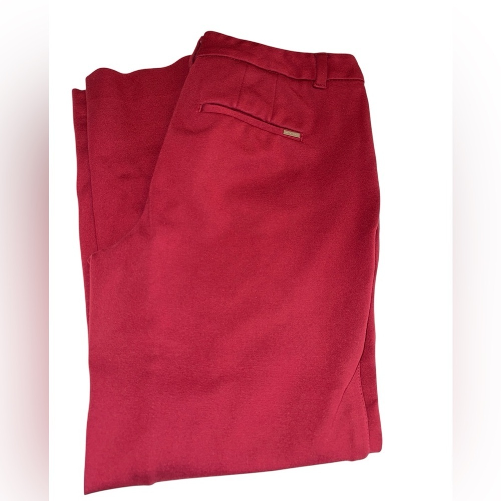 White House Black Market pants slim ankle fit pockets button/zip close Size 4